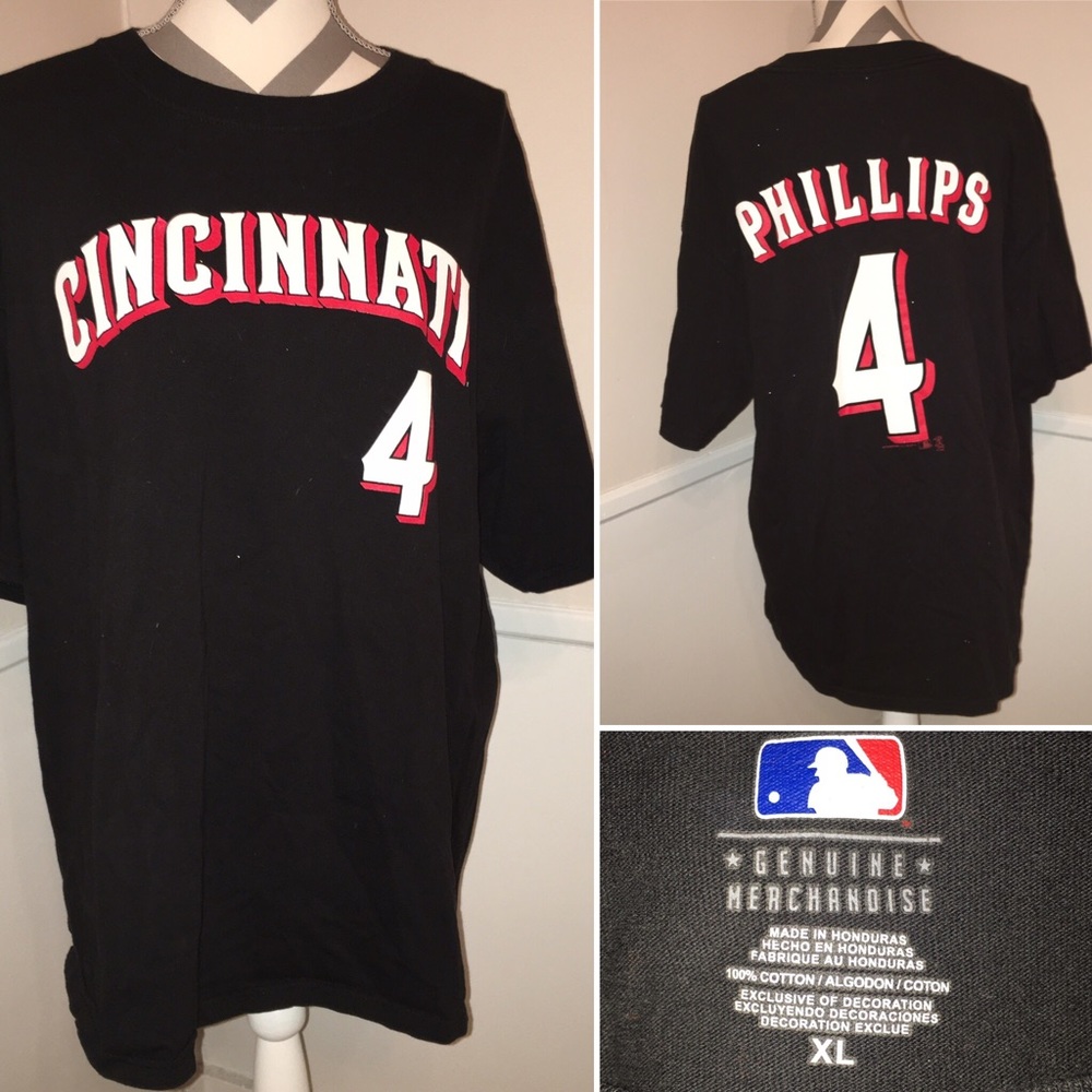 CINCINNATI REDS | No. 4 Brandon Phillips | MLB tee